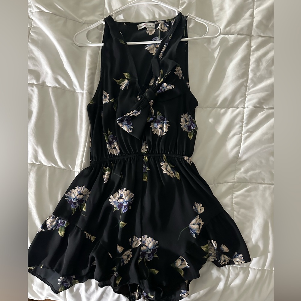 Dainty Hooligan black romper